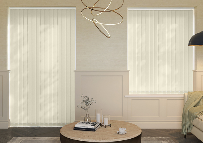 Crossweave, Beige - Vertical Blind - Image 6